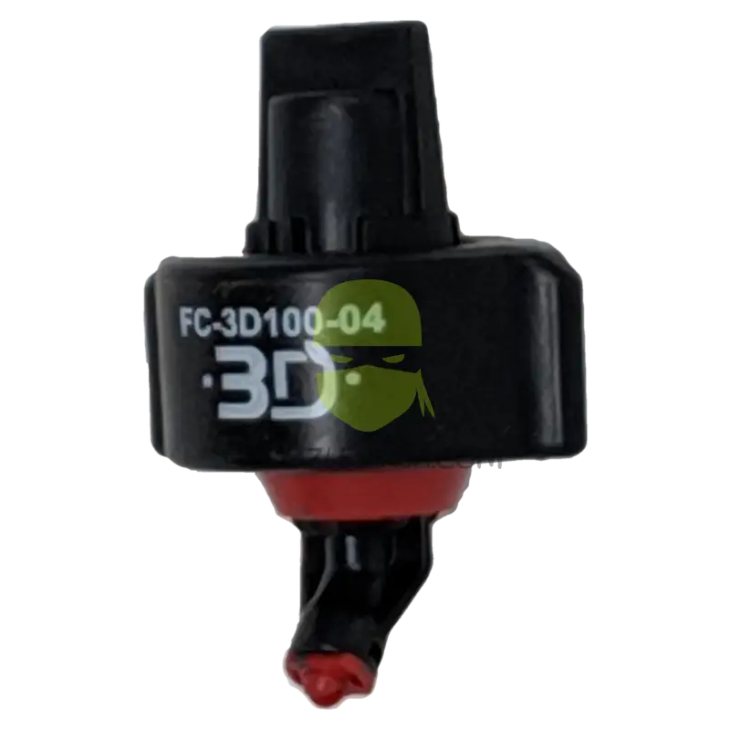 3D Nozzles Fast Cap 100Deg Red.40Gpm Nozzle Broadcast