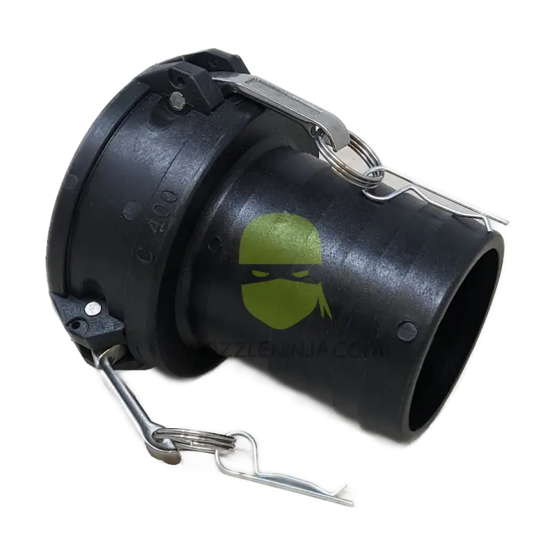 400C-TM CAM LOCK (C) 4’’ FEMALE COUPLER X 4’’ HOSE BARB NO LOCK Camlock