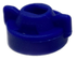 Wilger Radial lock Cap  Blue ISO  3/8" slotted