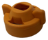 Wilger Radial Lock Cap Orange ISO  3/8" Slotted