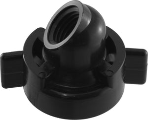 Combo Jet Cap to 1/4" FPT Threaded Outlet 45° angle With FKM O-Ring