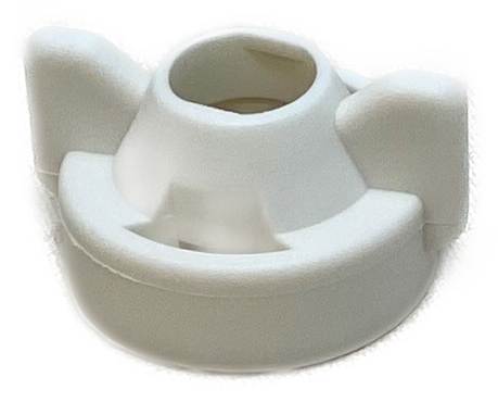 Wilger Radial Lock Cap WHITE for Wide Slot Euro Style Nozzles