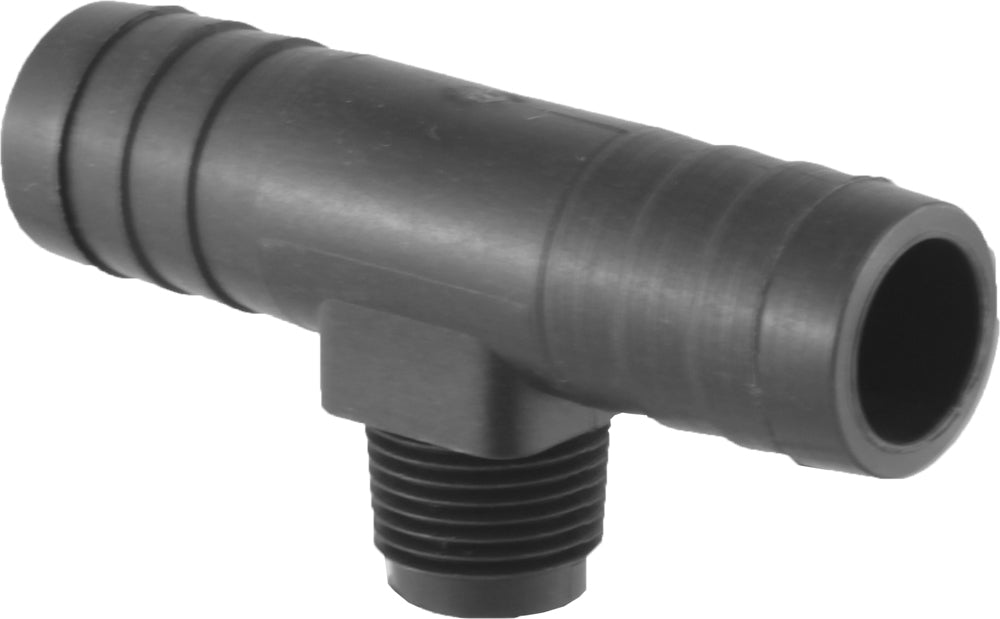 3/4" Double Barb to 1/4" MPT Thread Adaptor for Wilger Swivel Nozzle Bodies