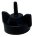 Radial Lock Hose Barb Cap, 1/8" Black