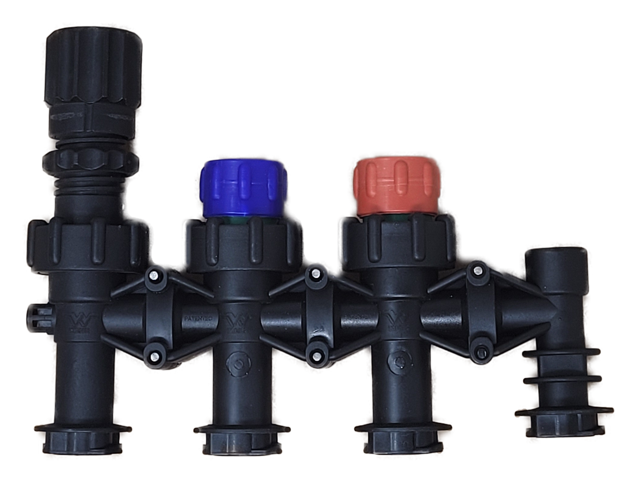 Combo-Rate Two Outlet Pressure Regulating Manifold (W/O Barbs and Gauge)