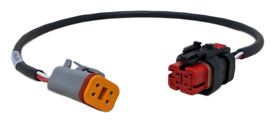 398-0004 - HARNESS ADAPTER, DT4 PLUG X AMPSEAL 16 4 PIN PLUG