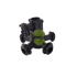 5-Way Combo-Rate Turret With Reversible Side Mount Check Valve Port Nozzle Accessory