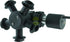 5-Way Combo-Rate Turret With Reversible Side Mount Check Valve Port Nozzle Accessory