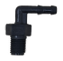 HB02590-TM ELBOW 1/4" MALE NPT X 1/4" HOSE BARB