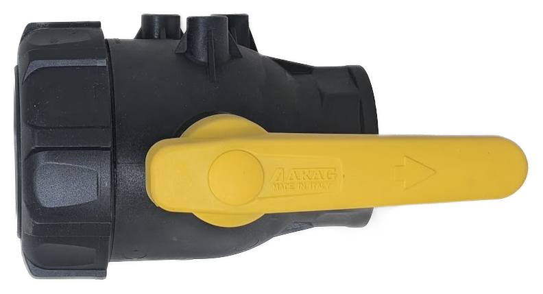 1.5" Female NPT Single Union Ball Valve 150 PSI Teflon Seals