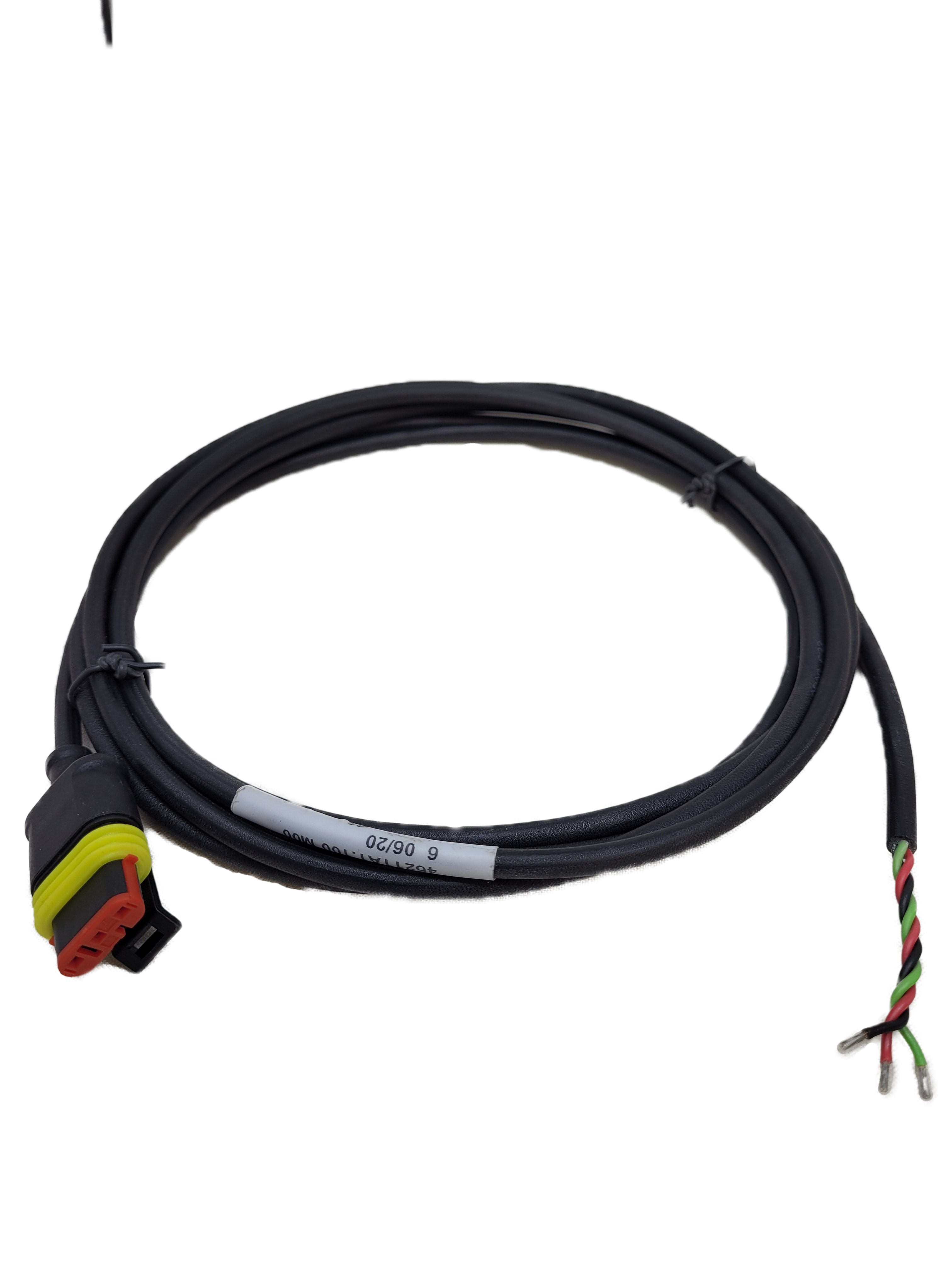 3-pole AMP Super Seal Connector with 4 ft 3-wire flying lead