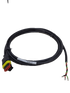 3-pole AMP Super Seal Connector with 4 ft 3-wire flying lead