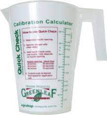 Greenleaf 64oz Calibration Pitcher With Formulas