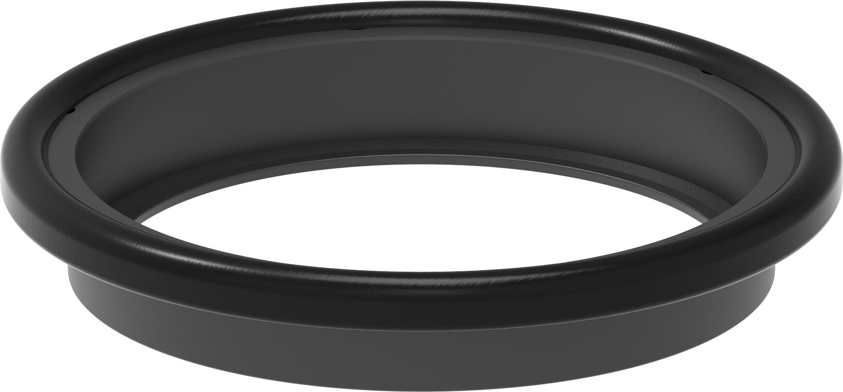 Tank Ring for 12" Screw type lid Raised Opening Side Connection With Gasket