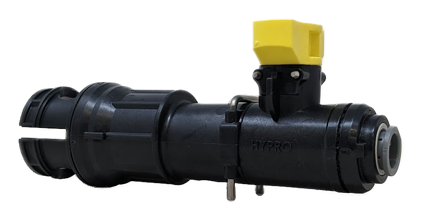 Express End Cap with Flush Valve Installed