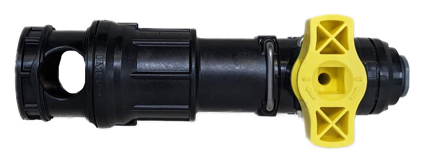 Express End Cap with Flush Valve Installed
