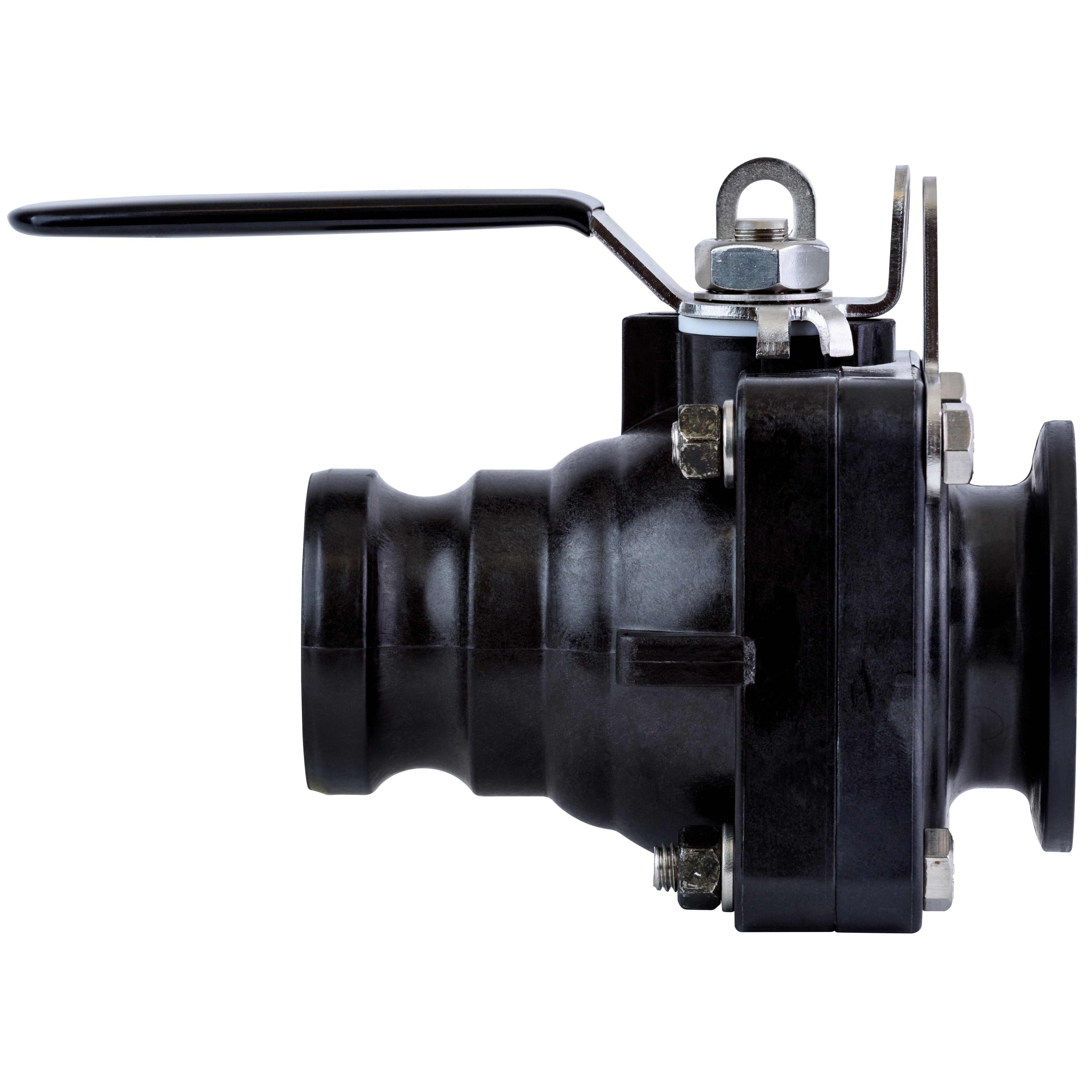 MVSF220HSFP-TM BALL VALVE SS SHORT SERIES FULL PORT 2" MALE ADAPTER X 2" MALE NPT