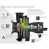 9313S-M08 Force Field Stainless Steel Housing Equipped 9303C-Hm1C Sprayer Pumps