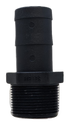 HB125-TM  1 1/4" MALE NPT X 1 1/4" HOSE BARB