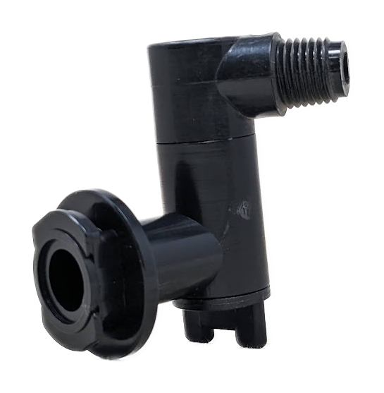 Wilger Single Swivel Body 1/4"mpt to Combo-jet Nozzle Quick Attach
