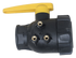 1.5" Female NPT Single Union Ball Valve 150 PSI Teflon Seals