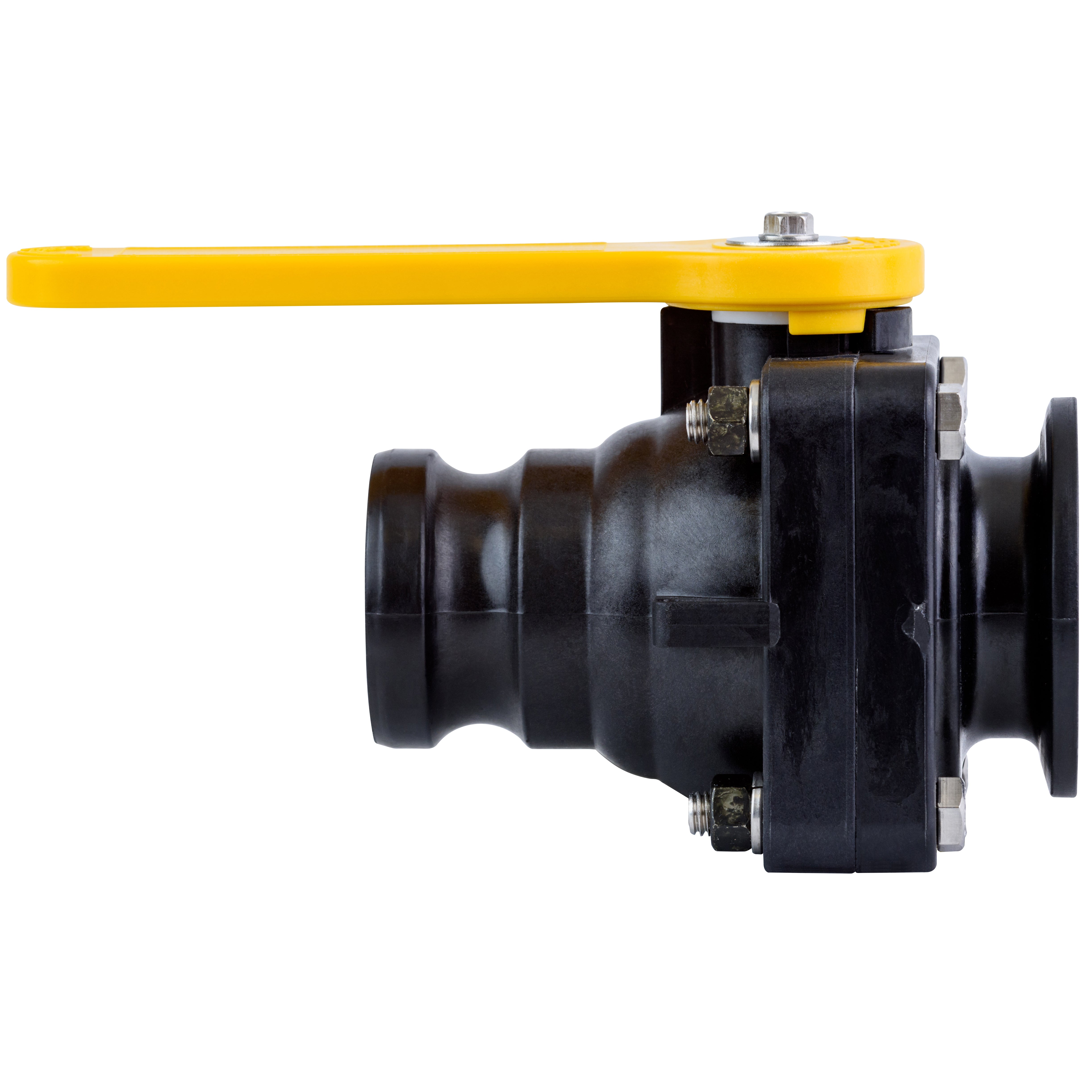 MVSF220FP-TM BALL VALVE SHORT SERIES FULL PORT 2" MALE ADAPTER X 2" FLANGE