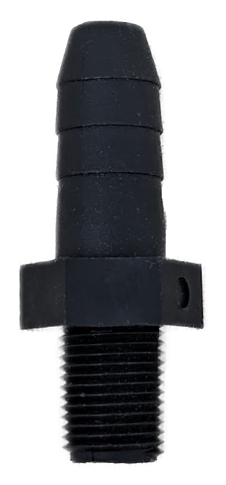 A1838P-TM ADAPTER 1/8" MALE NPT X 3/8" HOSE BARB