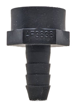 AF3838P-TM - ADAPTER 3/8" FEMALE NPT X 3/8" HOSE BARB