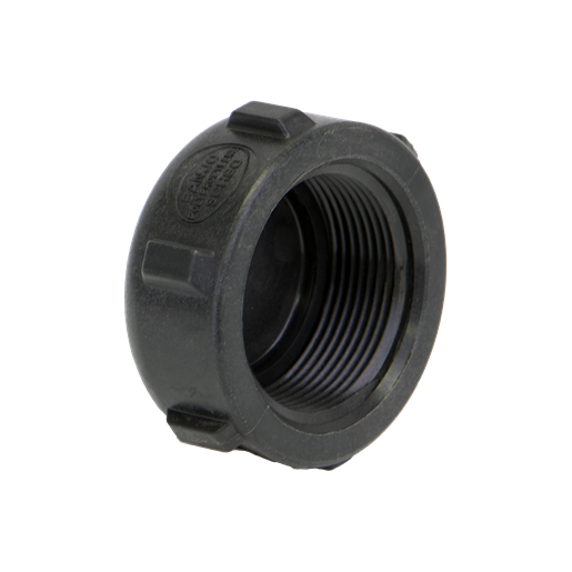 CAP150 1 1/2" Poly Pipe Cap