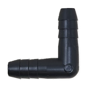 EB3838P-TM ELBOW 3/8" HOSE BARB X 3/8" HOSE BARB