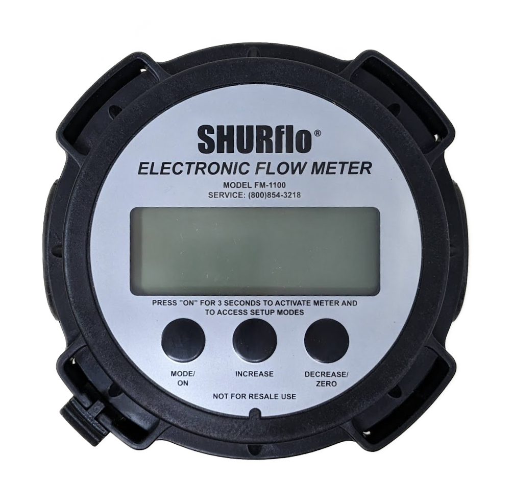 FM-1100I - Inline Mounted FLowmeter 1" FNPT