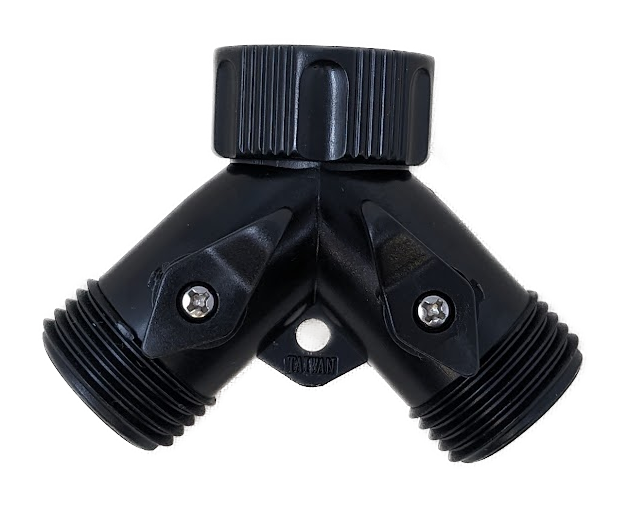 G3434YV-TM GARDEN HOSE VAVLE 'Y' 2 WAY 3/4" FEMALE GHT