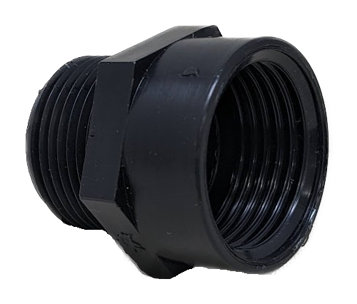 H3434P-TM ADAPTER 3/4" FEMALE GHT X 3/4" MALE NPT