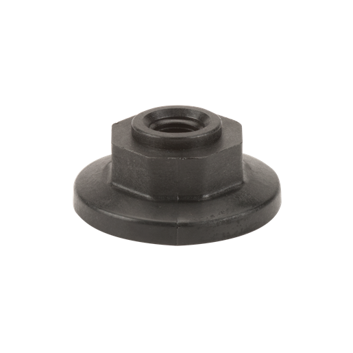 M100PLG025 Flange Cap/Plug with 1/4" Gauge Port