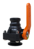 MVSF220FP-TM - BALL VALVE SHORT SERIES FULL PORT 2" MALE ADAPTER X 2" FLANGE