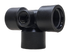 TT1214P-TM TEE 1/2" FEMALE NPT W 1/4" GAUGE PORT