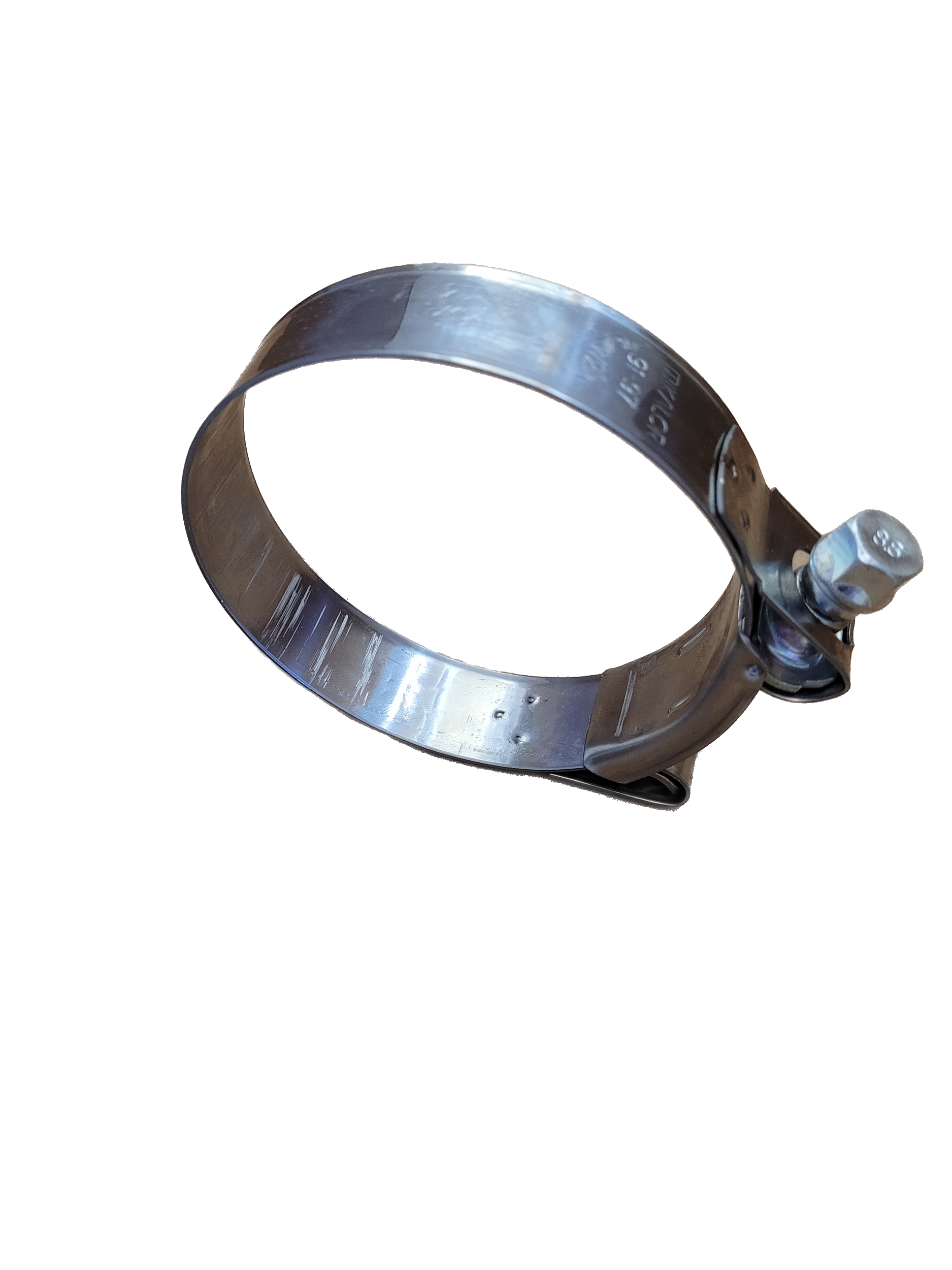 304 Stainless Steel T-Bolt Clamp 3.58-3.82"