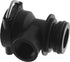 3/8 Blind ORS TEE (ORS MALE x ORS Blind FEMALE X 3/8" NPT FE)- ISOLATOR TEE