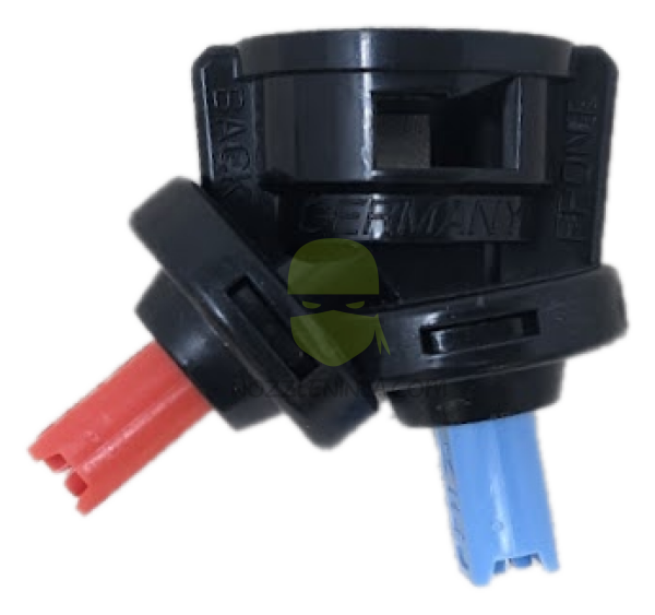 Blended Pulse Dual Fan Nozzles Asymetrical 0.7Gpm 0.3 + 0.4 (Non Iso) Nozzle Broadcast