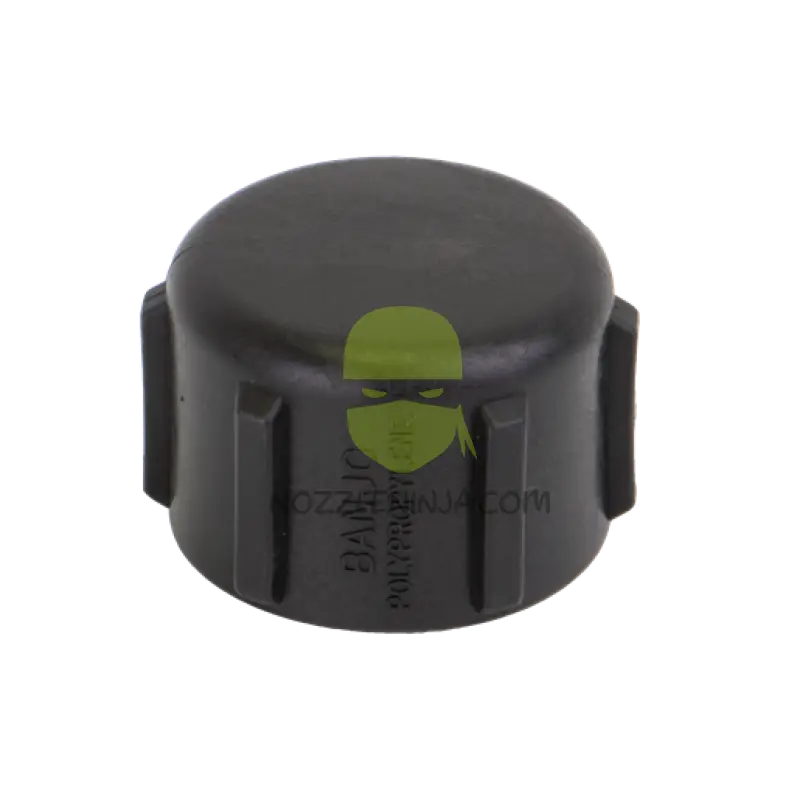CAP125 1 1/4’’ Poly Pipe Cap Threaded Fitting