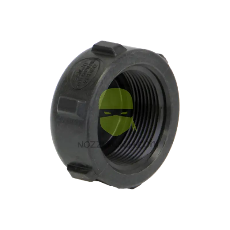 CAP150 1 1/2’’ Poly Pipe Cap Threaded Fitting