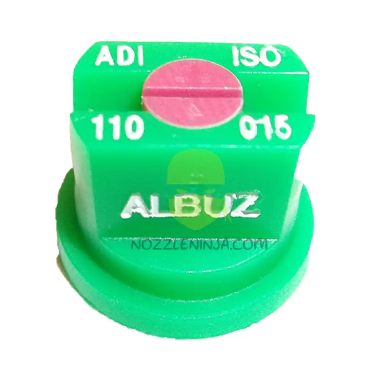 Ceramic Adi Low Drift 110Deg Anti Ceramic Green.15Gpm Tip Only Nozzle Broadcast