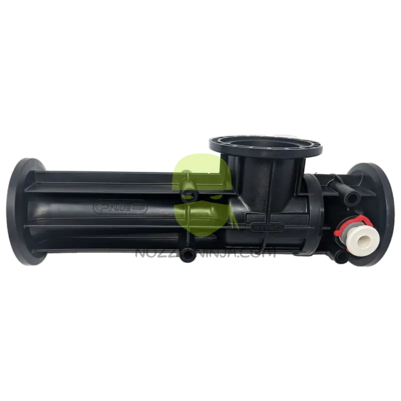 Clean Load Poly Venturi Eductor RH UF 220FP 11MM High Pressure/High Flow For Use With On Board Sprayer Pump Flange