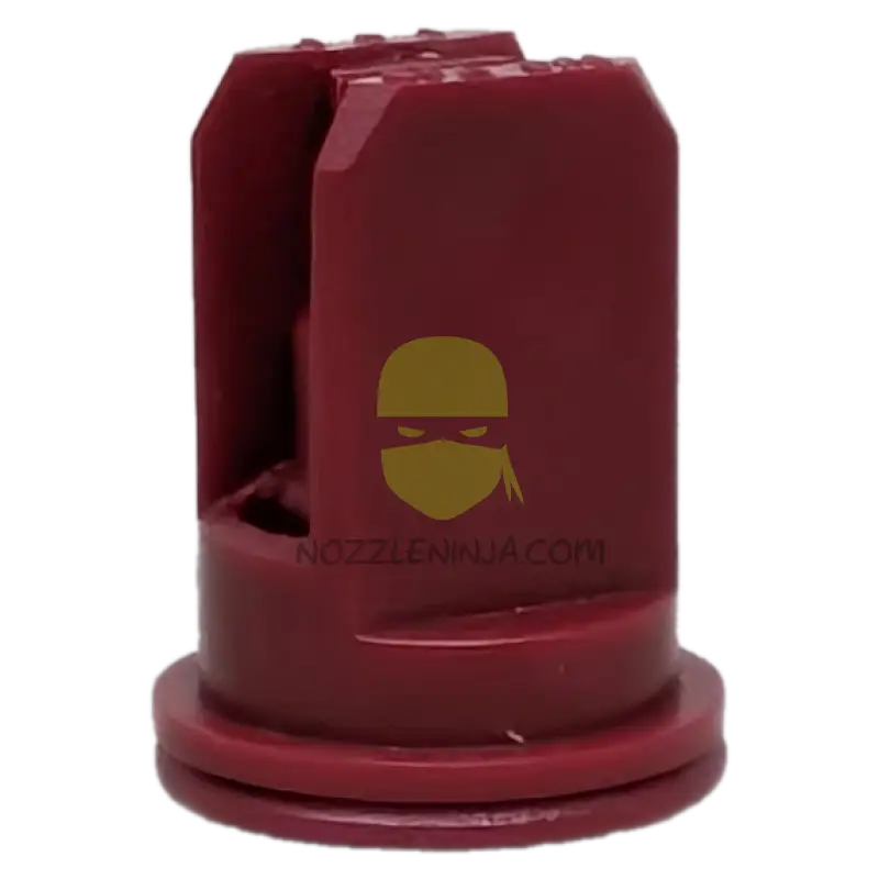 Compact Fan Air Nozzle Cranberry 0.35gpm Nozzle Broadcast