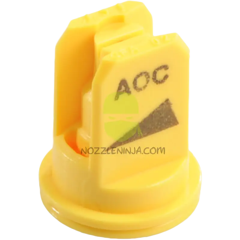 Compact Fan Air Off Centre Yellow 0.20Gpm Nozzle End Row