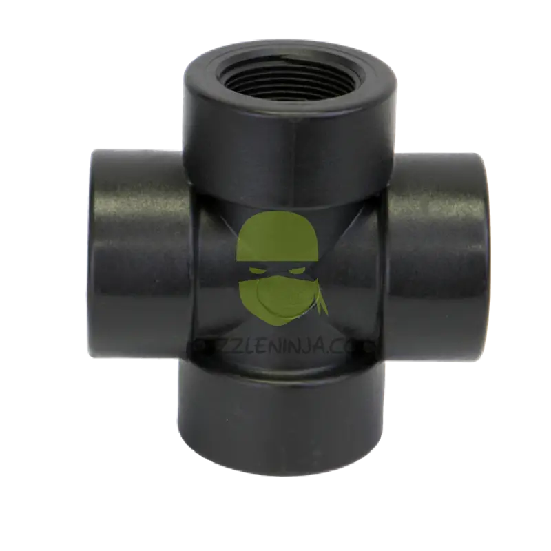 CR125 1 1/4’’ FPT Poly Cross Threaded Fitting