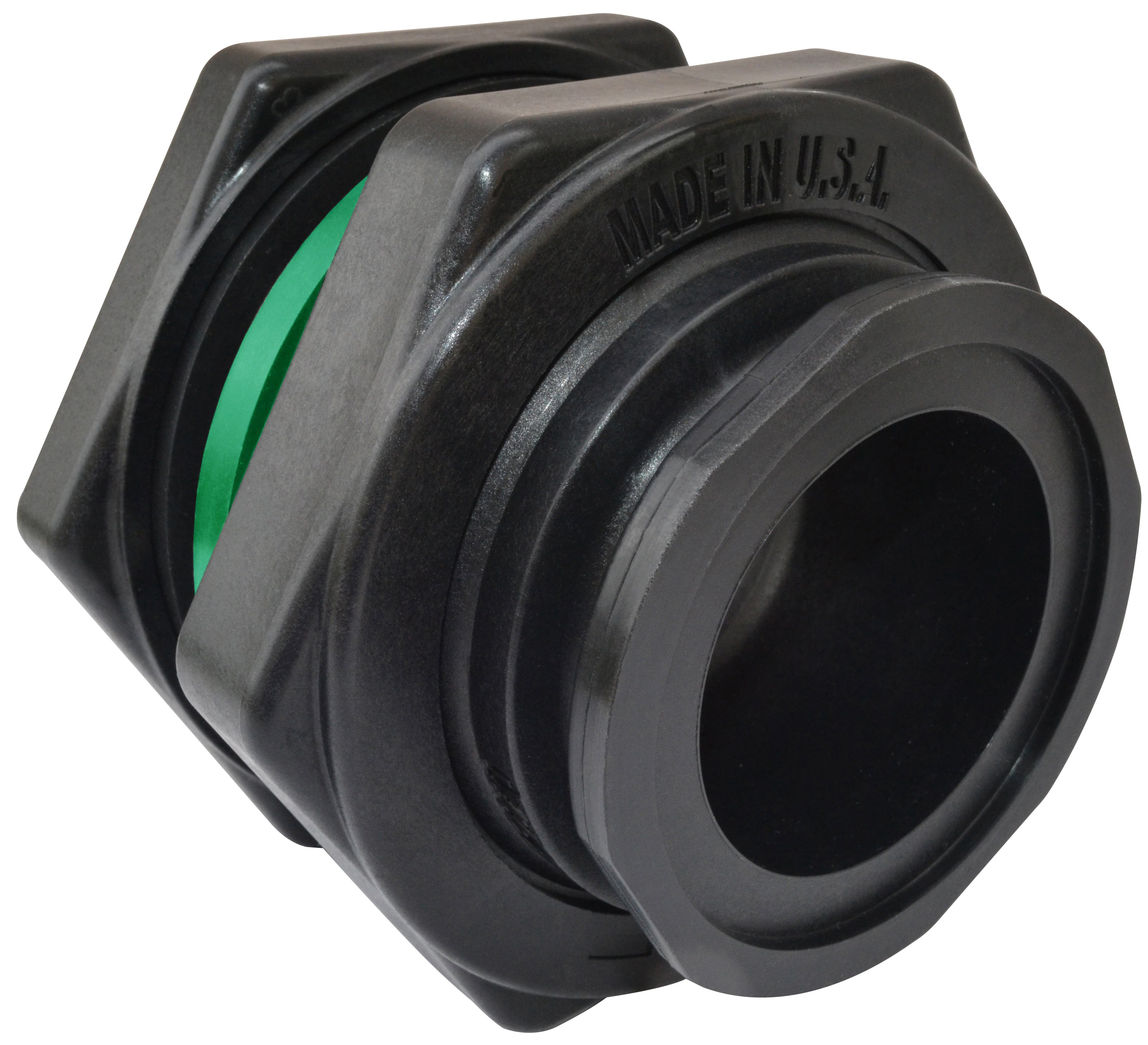 MTF300V-TM MANIFOLD BULKHEAD FITTING 3" FLANGE FP X 3" FEMALE NPT W/ VITON