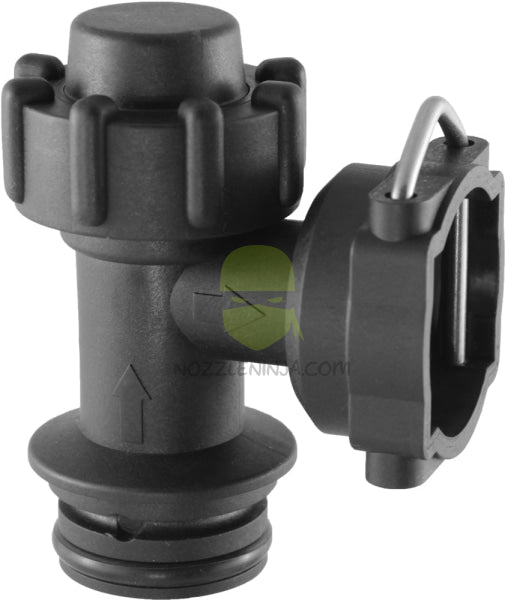 Diaphragm Check Valve 10Psi Assy- Ors Male X Female 90° Manifold System