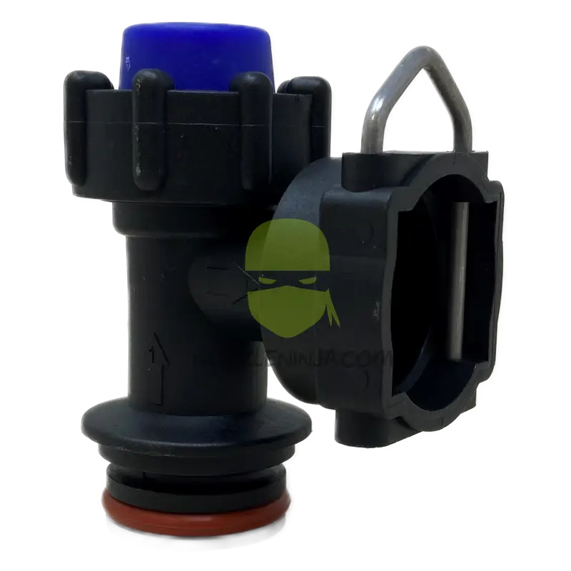 Diaphragm Check Valve 4 PSI ASSY - ORS Male X ORS Female 90° ORS Manifold System