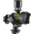 Double Nozzle Body 1/4’’ Fpt Inlet Square Mount Side Check Valve Combo-Jet Outlets Nozzle Accessory
